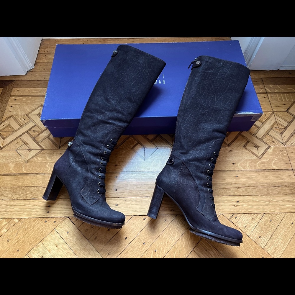 Stuart Weitzman Militair Boots